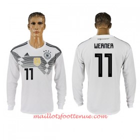 Maillot/Tenue Allemagne Werner 11 Domicile Coupe du monde 2018 Manche Longue